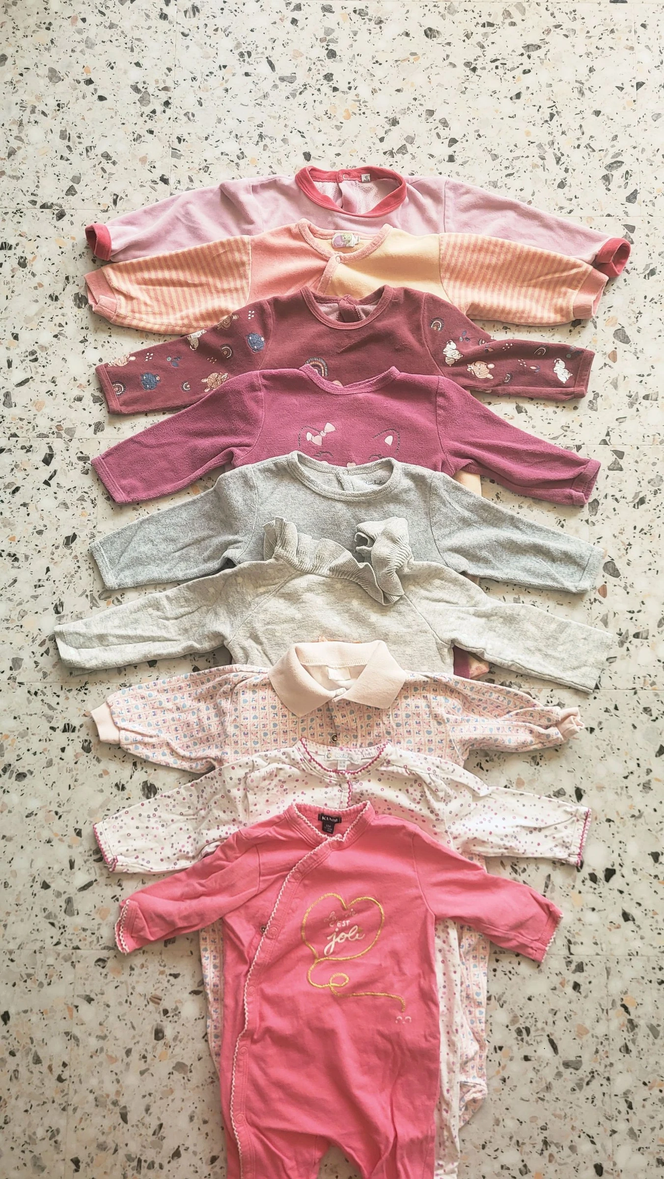Lot pyjamas 12 mois 